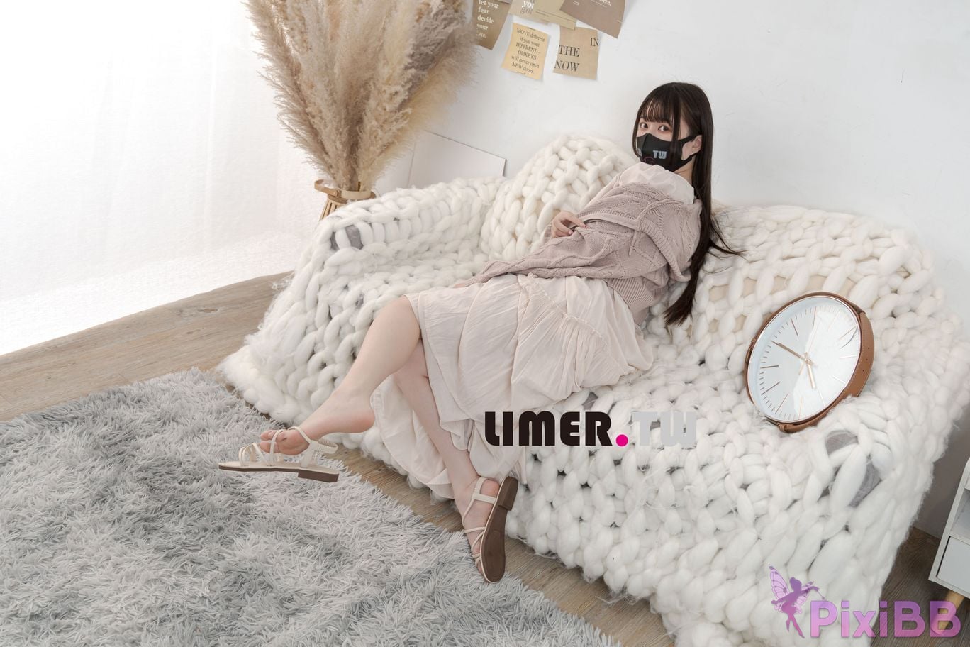 Limerence Original No.097 Miya Liang Xie Plain armor Fen Nen Tong Hong Luo Zu Yi Ci Man PixiBB.COM 054