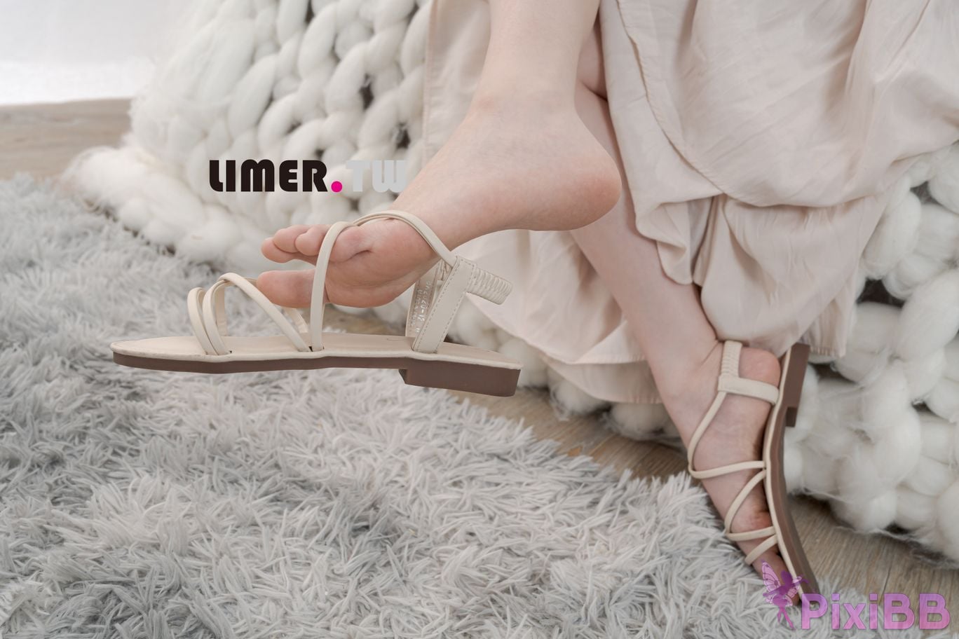 Limerence Original No.097 Miya Liang Xie Plain armor Fen Nen Tong Hong Luo Zu Yi Ci Man PixiBB.COM 057