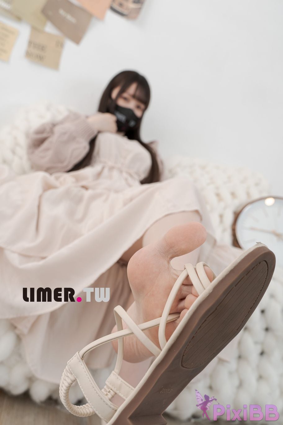 Limerence Original No.097 Miya Liang Xie Plain armor Fen Nen Tong Hong Luo Zu Yi Ci Man PixiBB.COM 065