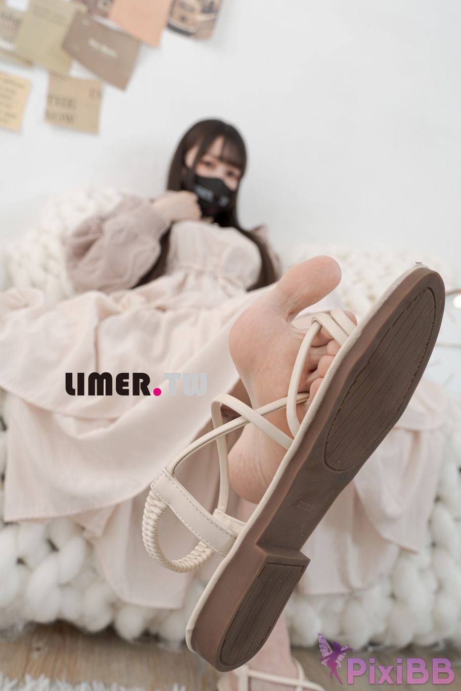 Limerence Original No.097 Miya Liang Xie Plain armor Fen Nen Tong Hong Luo Zu Yi Ci Man PixiBB.COM 066