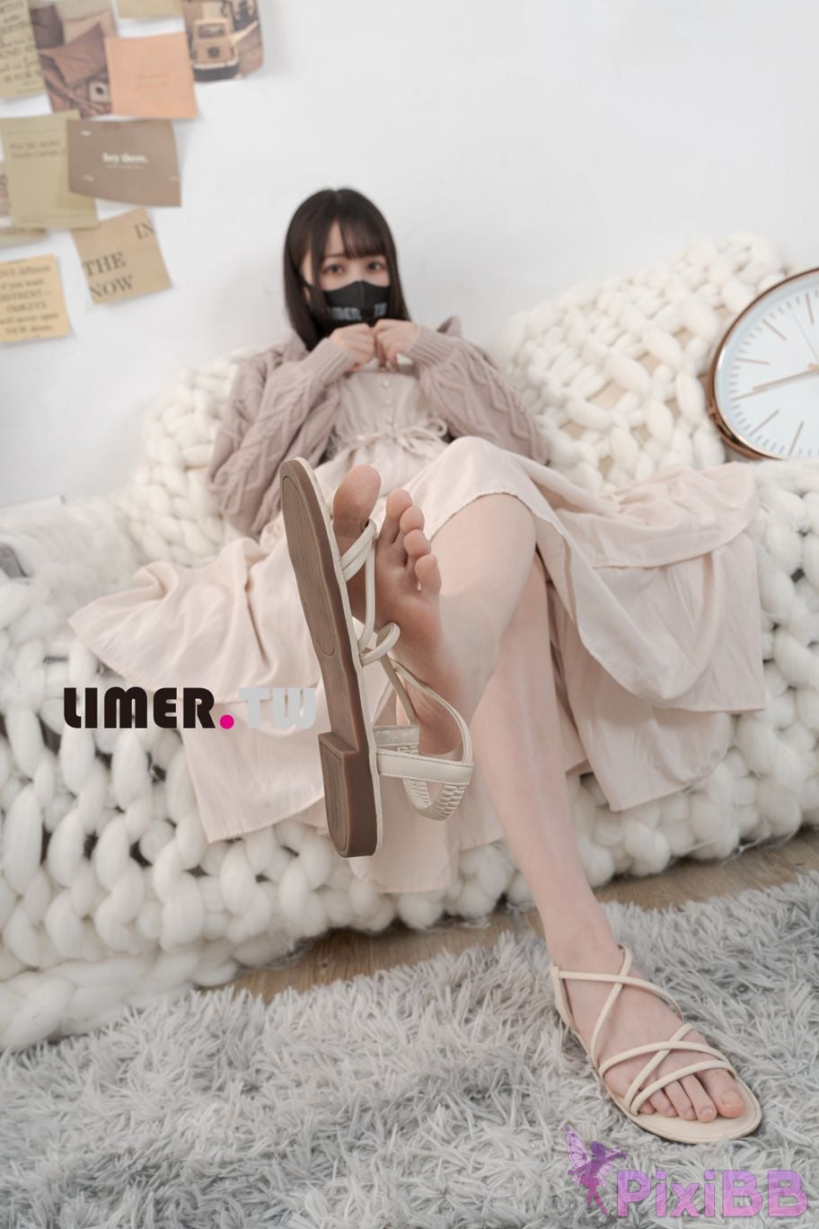 Limerence Original No.097 Miya Liang Xie Plain armor Fen Nen Tong Hong Luo Zu Yi Ci Man PixiBB.COM 068