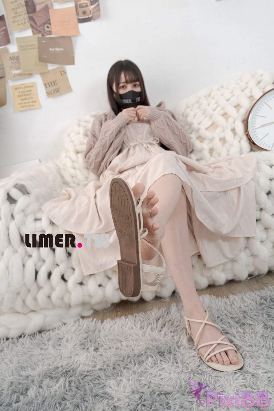 Limerence Original No.097 Miya Liang Xie Plain armor Fen Nen Tong Hong Luo Zu Yi Ci Man PixiBB.COM 069