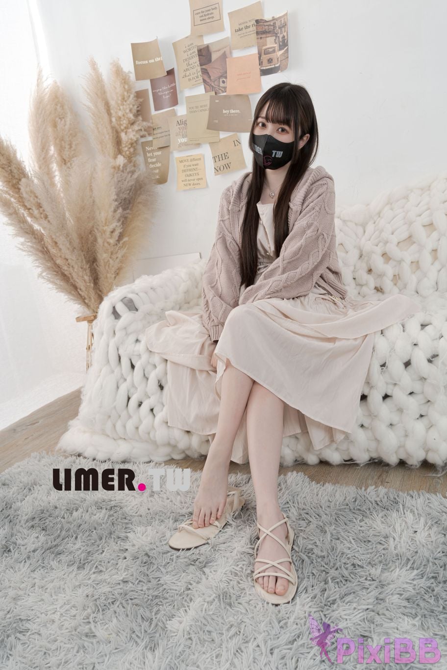 Limerence Original No.097 Miya Liang Xie Plain armor Fen Nen Tong Hong Luo Zu Yi Ci Man PixiBB.COM 074