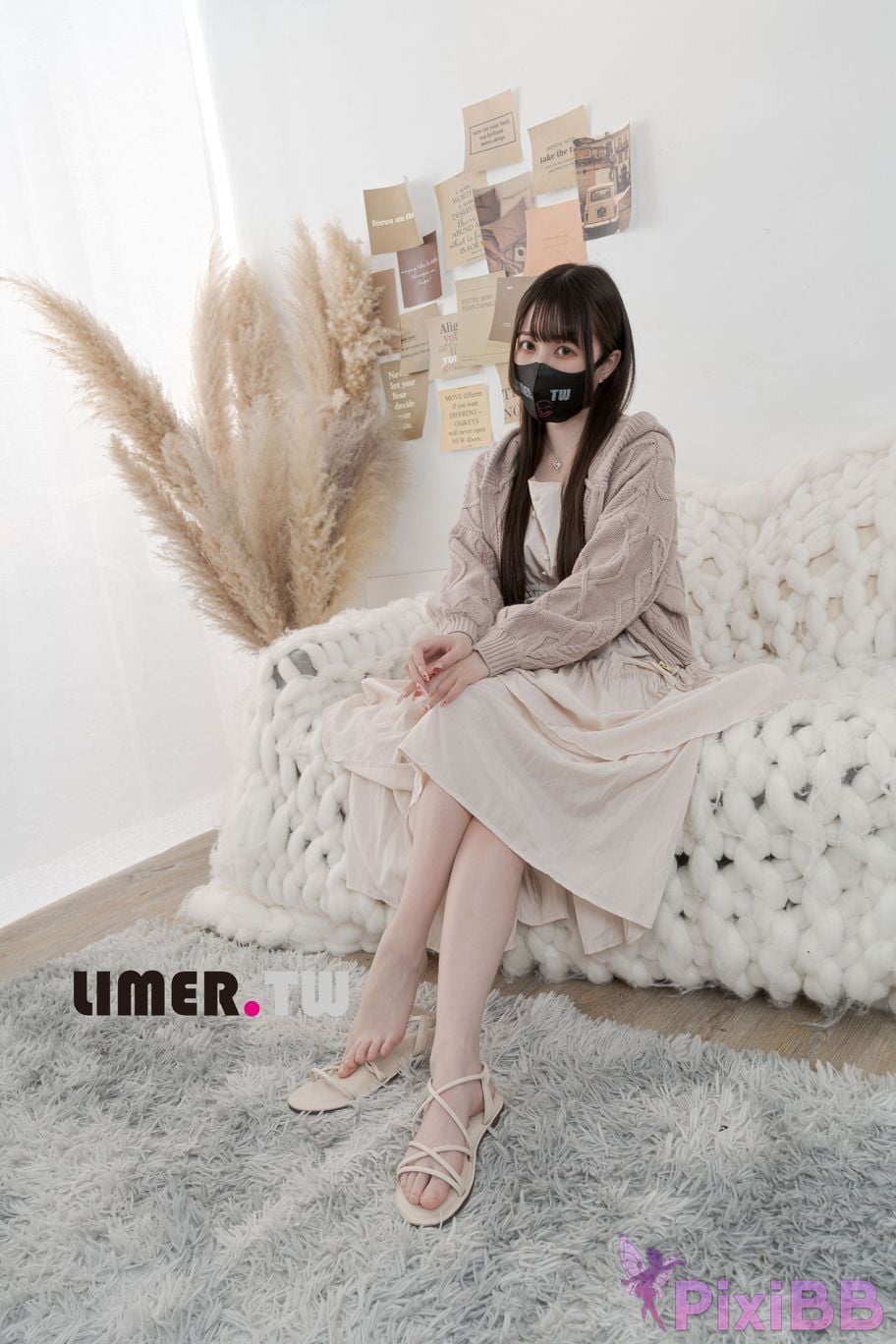 Limerence Original No.097 Miya Liang Xie Plain armor Fen Nen Tong Hong Luo Zu Yi Ci Man PixiBB.COM 076