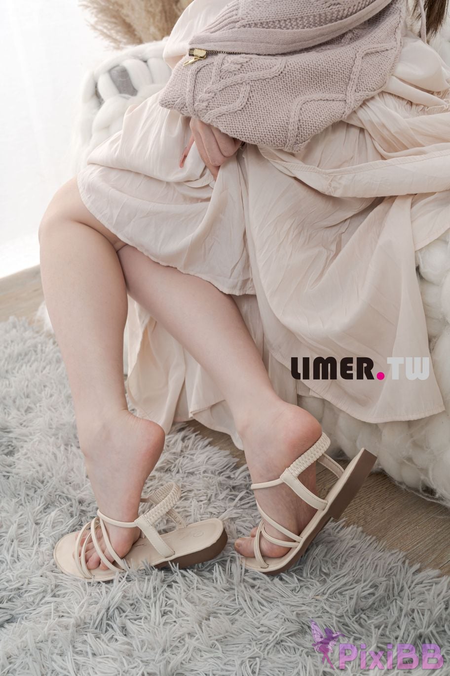 Limerence Original No.097 Miya Liang Xie Plain armor Fen Nen Tong Hong Luo Zu Yi Ci Man PixiBB.COM 088