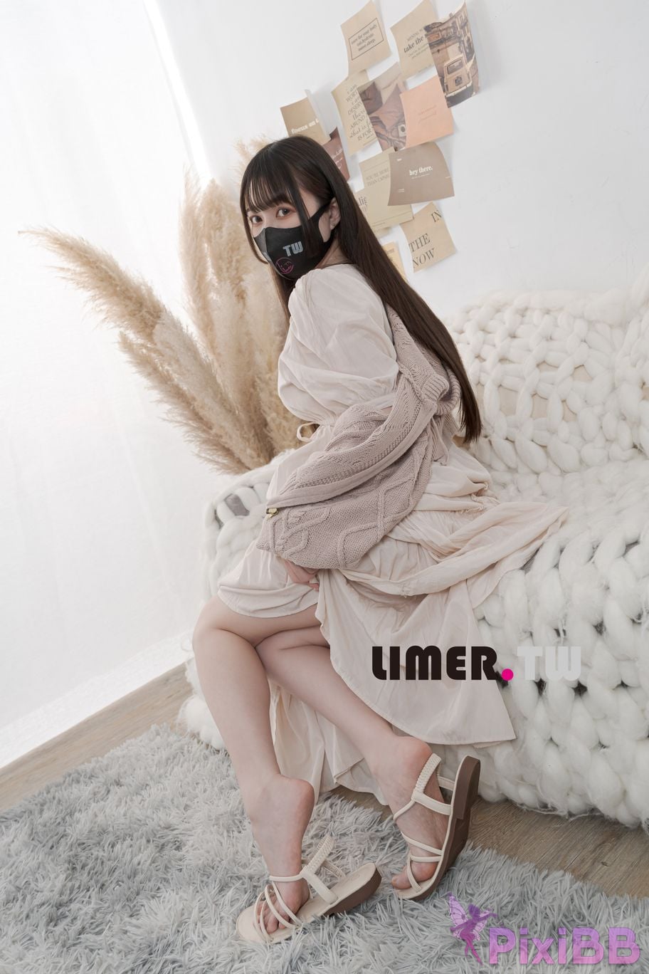 Limerence Original No.097 Miya Liang Xie Plain armor Fen Nen Tong Hong Luo Zu Yi Ci Man PixiBB.COM 096