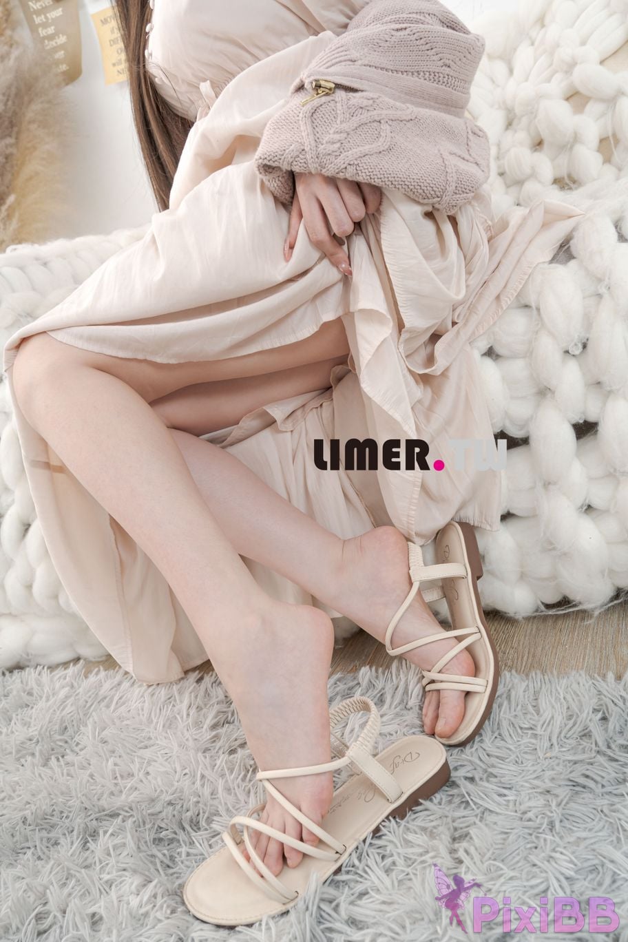 Limerence Original No.097 Miya Liang Xie Plain armor Fen Nen Tong Hong Luo Zu Yi Ci Man PixiBB.COM 100