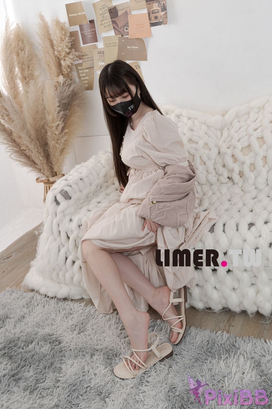 Limerence Original No.097 Miya Liang Xie Plain armor Fen Nen Tong Hong Luo Zu Yi Ci Man PixiBB.COM 102