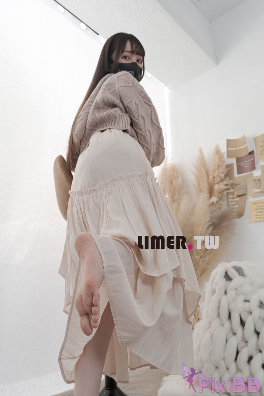 Limerence Original No.097 Miya Liang Xie Plain armor Fen Nen Tong Hong Luo Zu Yi Ci Man PixiBB.COM 105