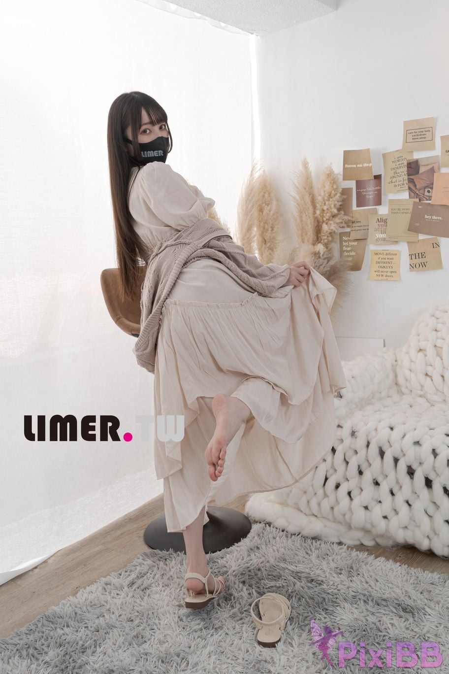 Limerence Original No.097 Miya Liang Xie Plain armor Fen Nen Tong Hong Luo Zu Yi Ci Man PixiBB.COM 110