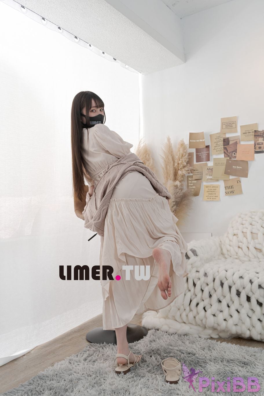 Limerence Original No.097 Miya Liang Xie Plain armor Fen Nen Tong Hong Luo Zu Yi Ci Man PixiBB.COM 113