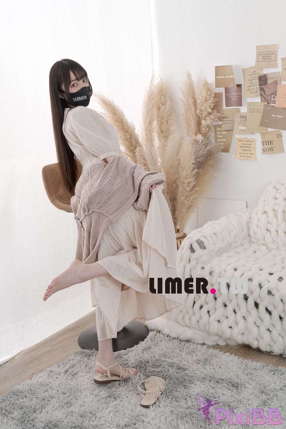 Limerence Original No.097 Miya Liang Xie Plain armor Fen Nen Tong Hong Luo Zu Yi Ci Man PixiBB.COM 116