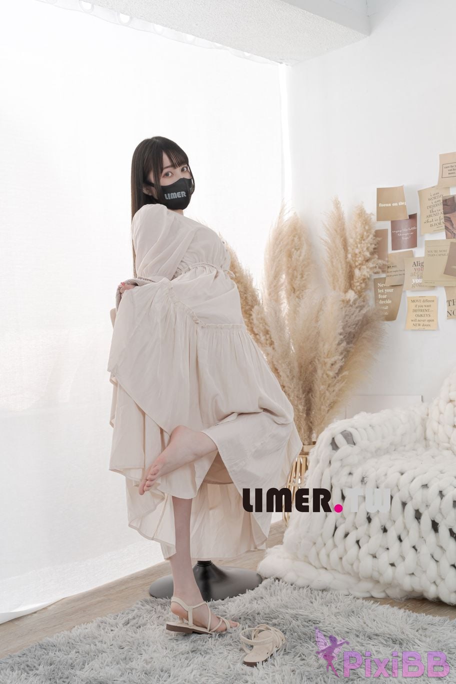 Limerence Original No.097 Miya Liang Xie Plain armor Fen Nen Tong Hong Luo Zu Yi Ci Man PixiBB.COM 119