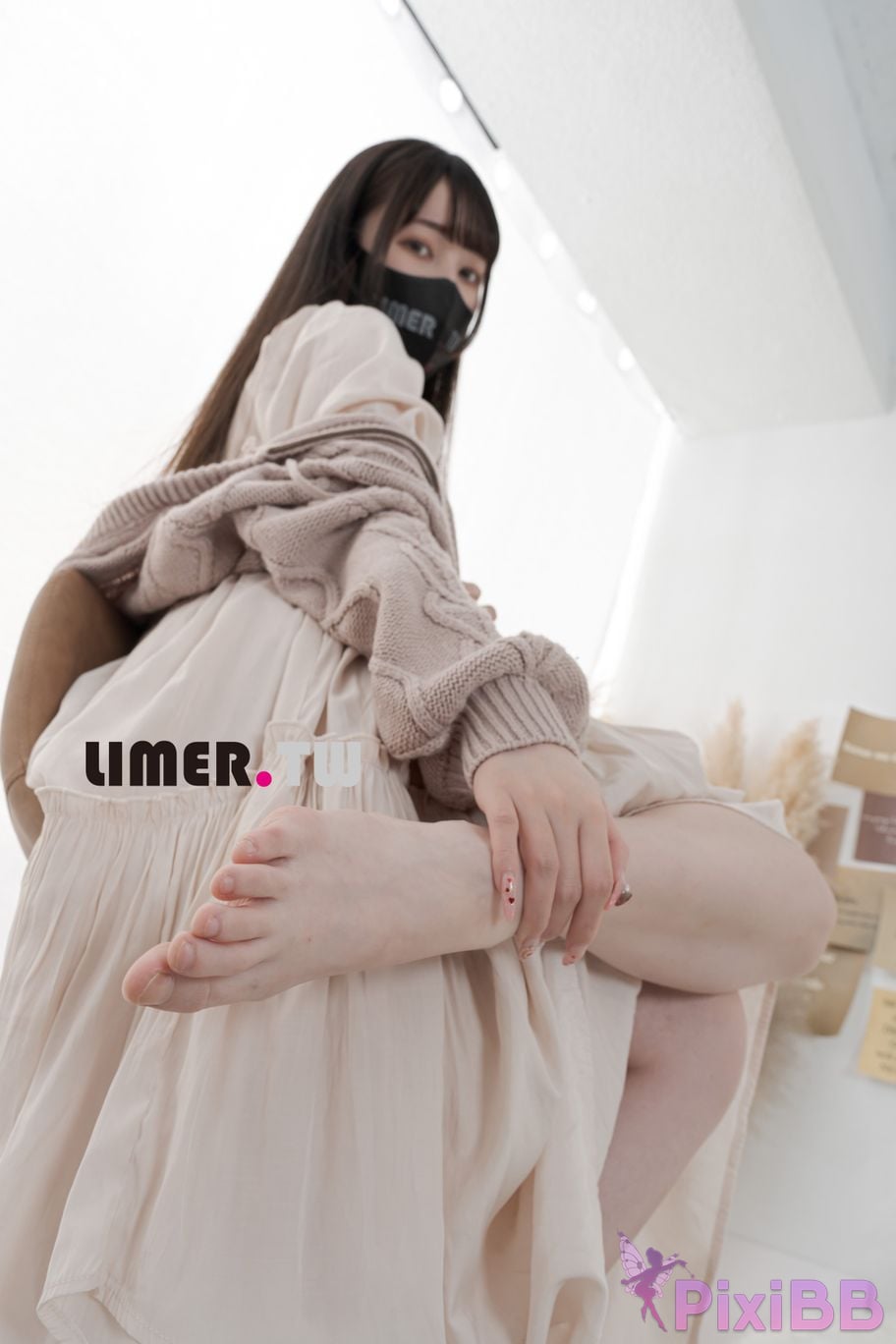 Limerence Original No.097 Miya Liang Xie Plain armor Fen Nen Tong Hong Luo Zu Yi Ci Man PixiBB.COM 136