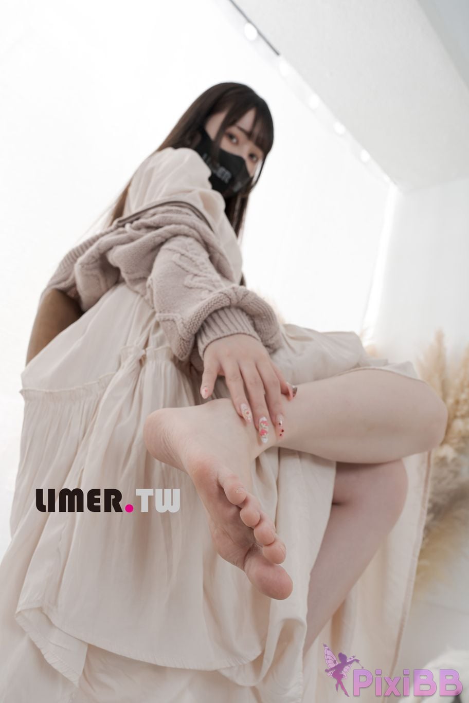 Limerence Original No.097 Miya Liang Xie Plain armor Fen Nen Tong Hong Luo Zu Yi Ci Man PixiBB.COM 139