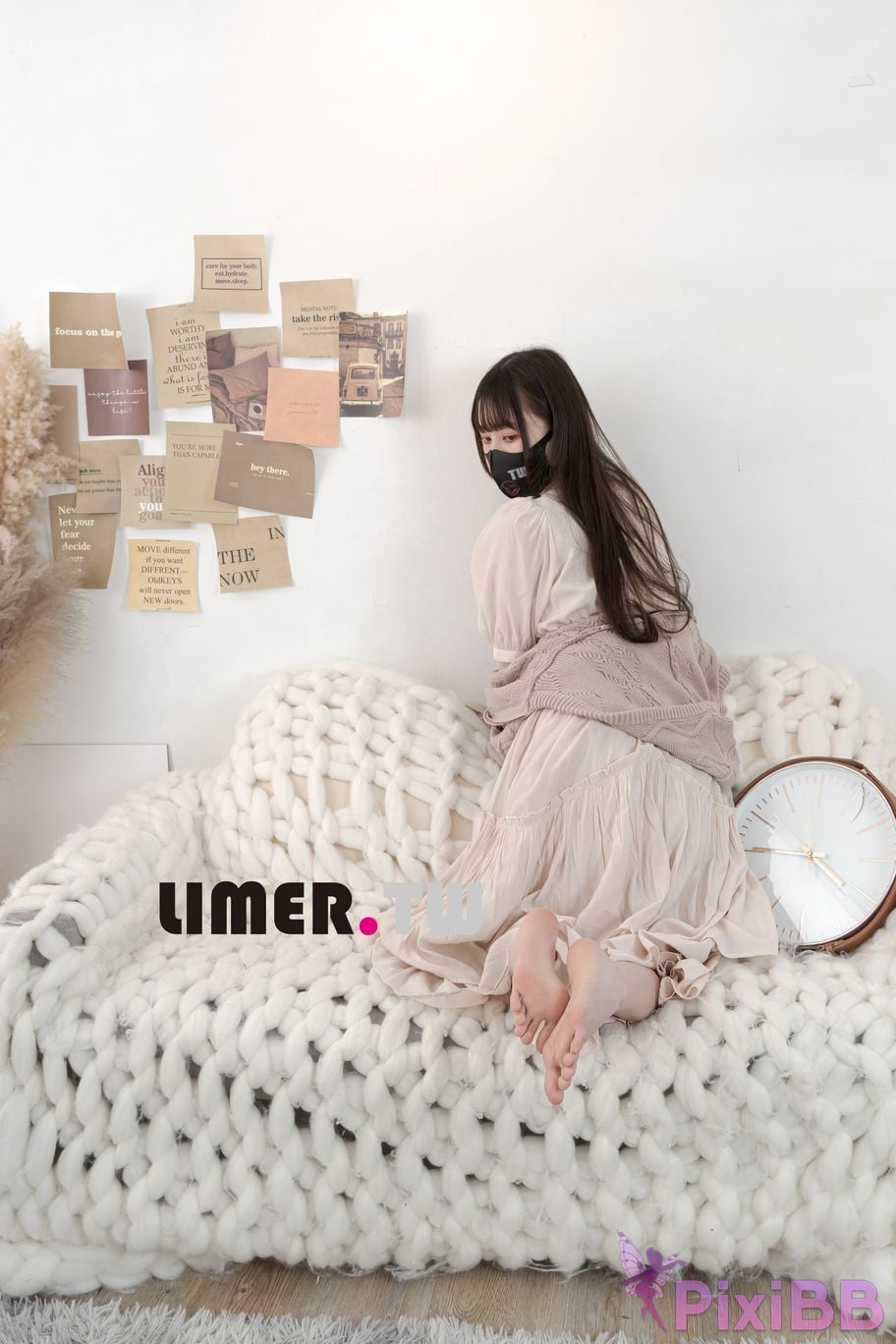 Limerence Original No.097 Miya Liang Xie Plain armor Fen Nen Tong Hong Luo Zu Yi Ci Man PixiBB.COM 156