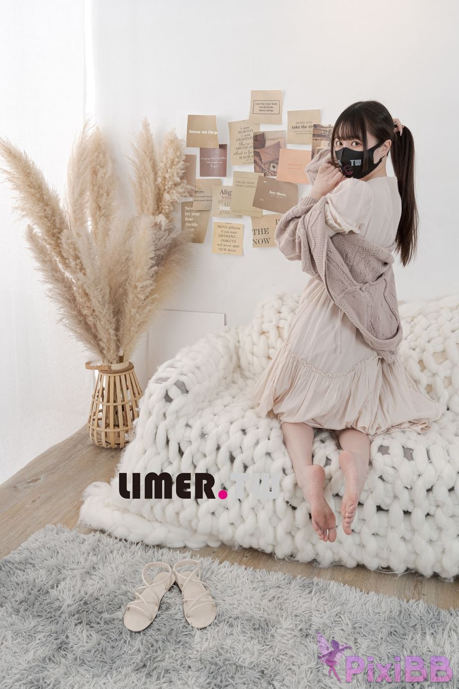 Limerence Original No.097 Miya Liang Xie Plain armor Fen Nen Tong Hong Luo Zu Yi Ci Man PixiBB.COM 160