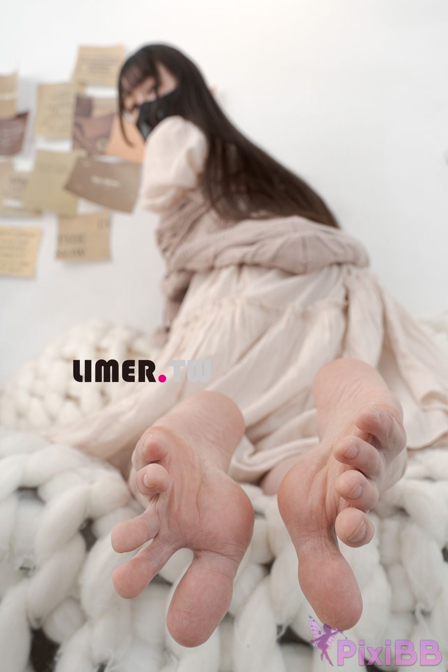 Limerence Original No.097 Miya Liang Xie Plain armor Fen Nen Tong Hong Luo Zu Yi Ci Man PixiBB.COM 165