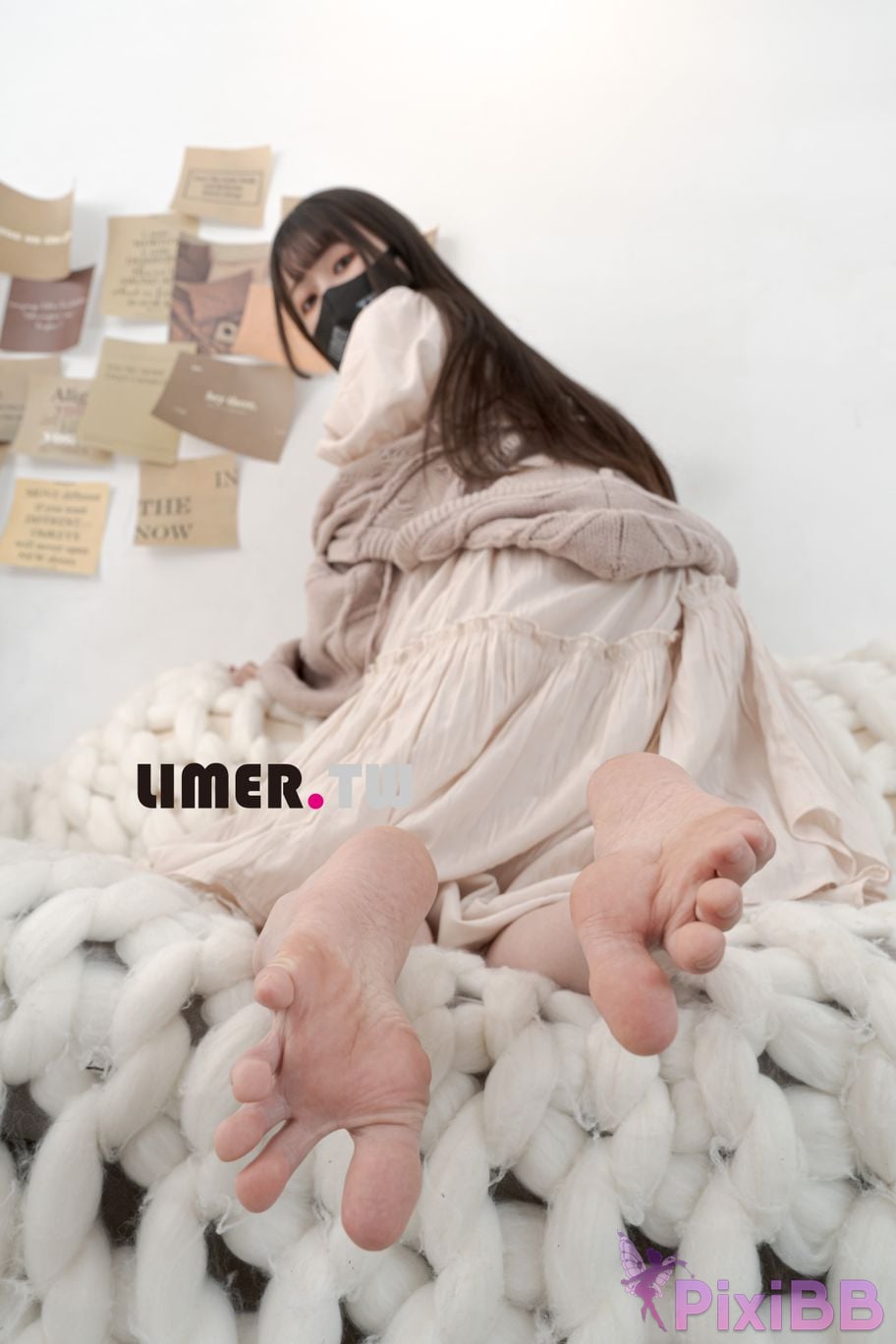 Limerence Original No.097 Miya Liang Xie Plain armor Fen Nen Tong Hong Luo Zu Yi Ci Man PixiBB.COM 167