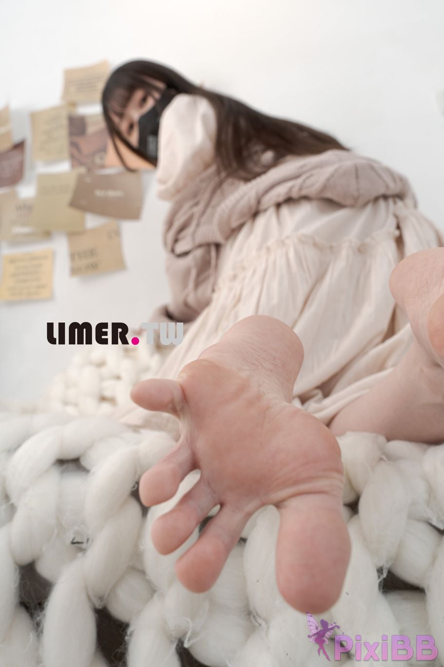 Limerence Original No.097 Miya Liang Xie Plain armor Fen Nen Tong Hong Luo Zu Yi Ci Man PixiBB.COM 168