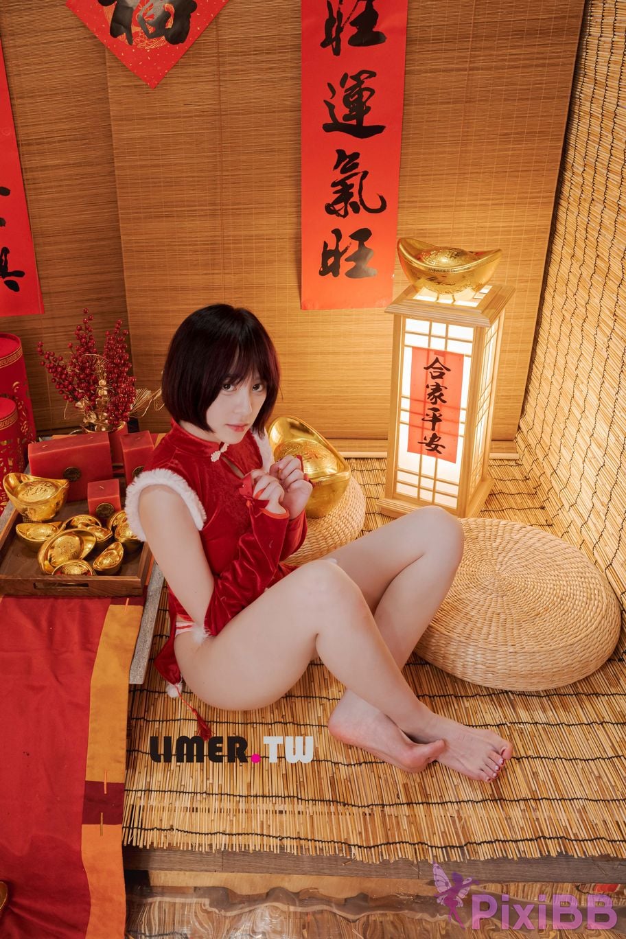 Limerence Original No.094 Yua New Year Special Bare Feet Happy PixiBB.COM 058