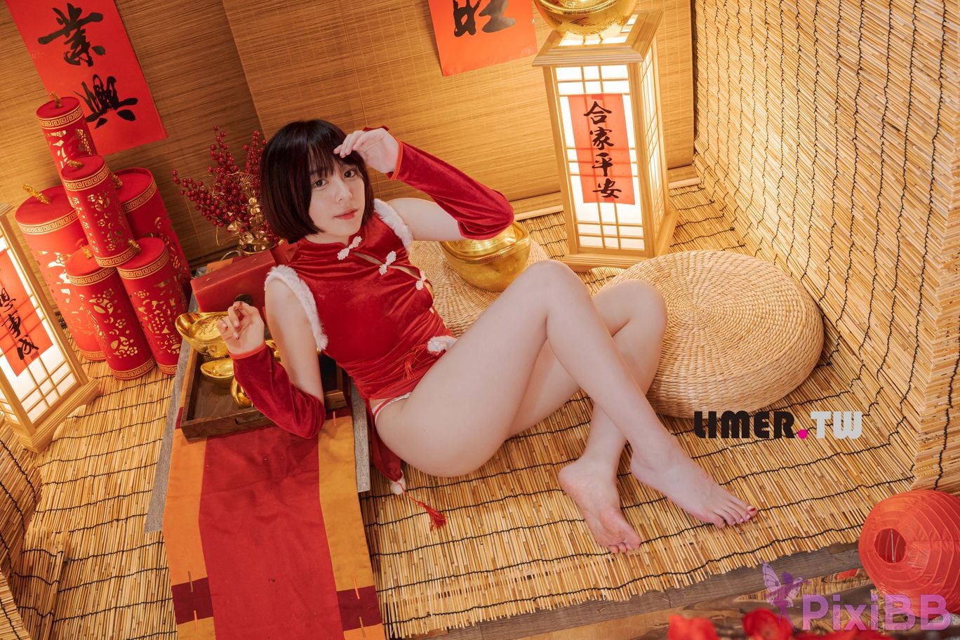 Limerence Original No.094 Yua New Year Special Bare Feet Happy PixiBB.COM 062