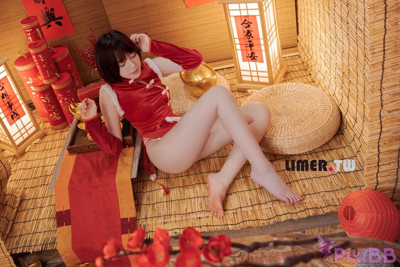 Limerence Original No.094 Yua New Year Special Bare Feet Happy PixiBB.COM 063