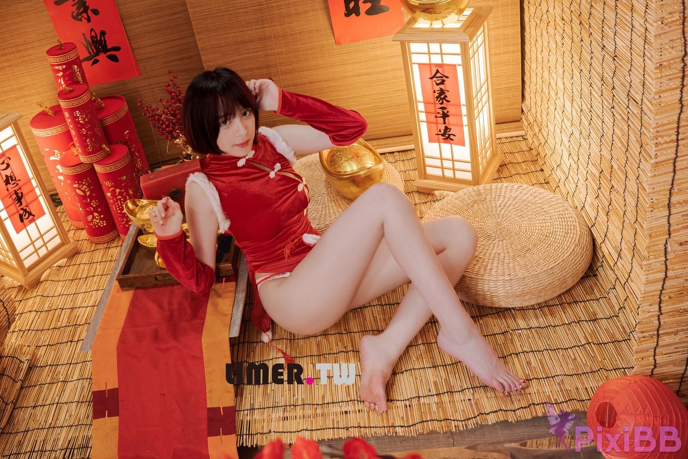 Limerence Original No.094 Yua New Year Special Bare Feet Happy PixiBB.COM 064