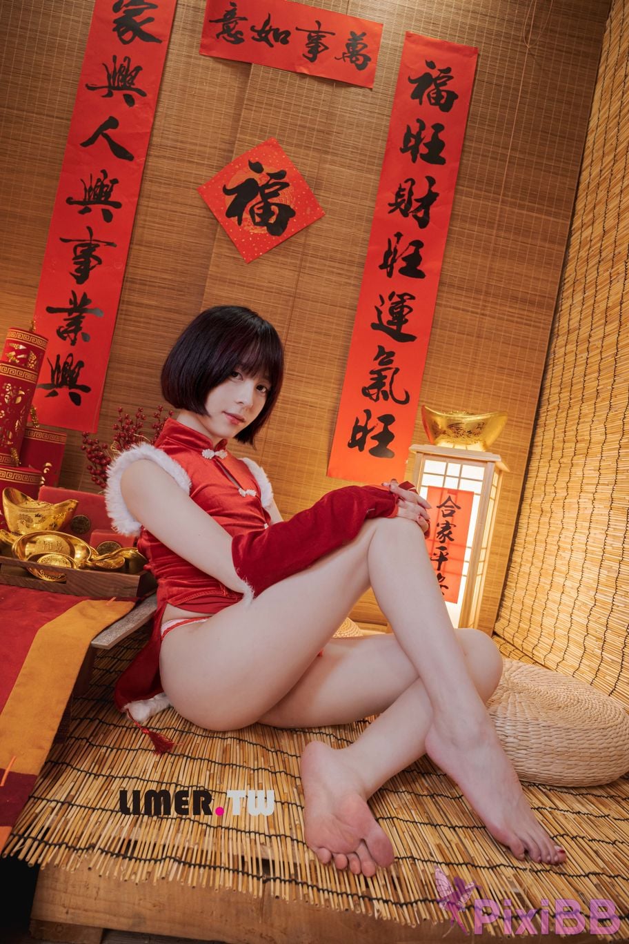 Limerence Original No.094 Yua New Year Special Bare Feet Happy PixiBB.COM 065