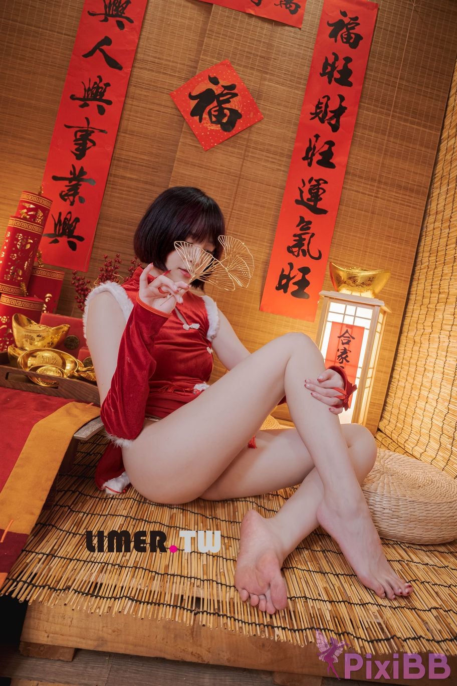 Limerence Original No.094 Yua New Year Special Bare Feet Happy PixiBB.COM 066