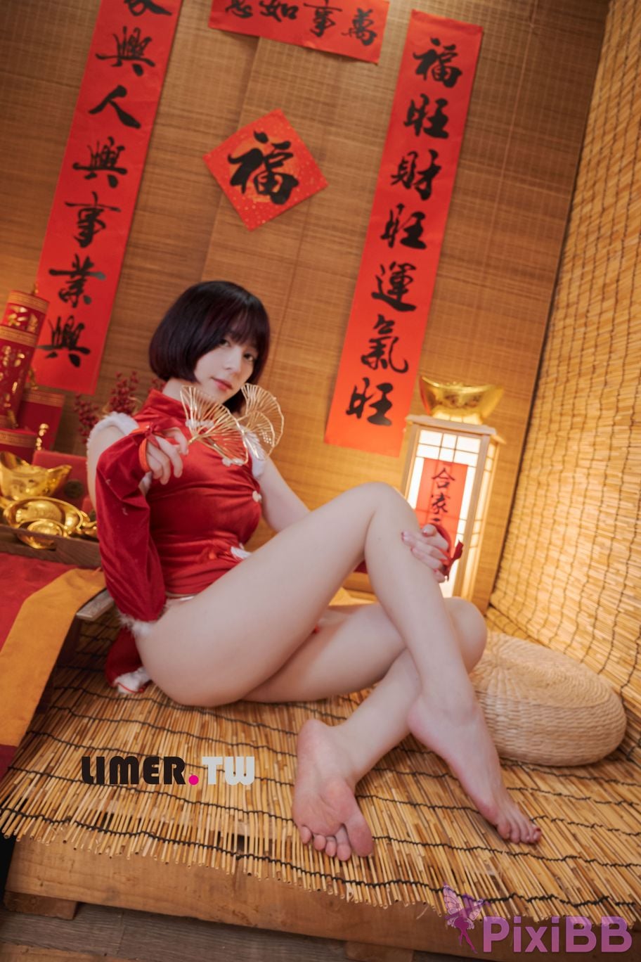 Limerence Original No.094 Yua New Year Special Bare Feet Happy PixiBB.COM 067