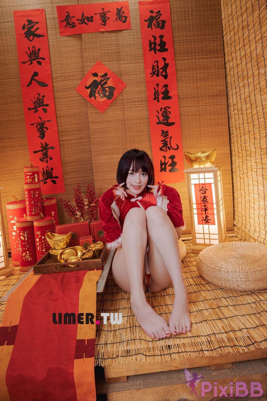 Limerence Original No.094 Yua New Year Special Bare Feet Happy PixiBB.COM 074