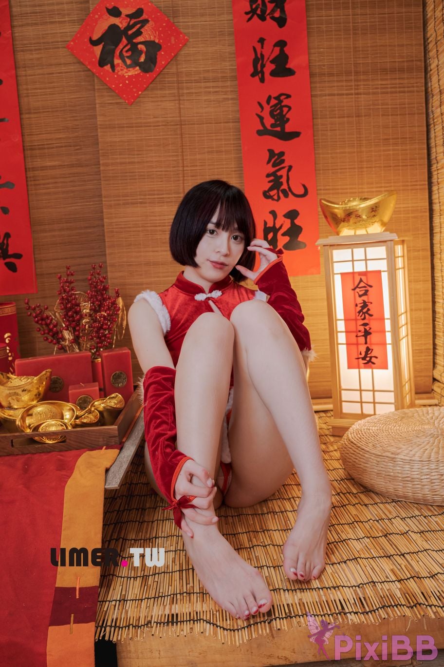 Limerence Original No.094 Yua New Year Special Bare Feet Happy PixiBB.COM 078