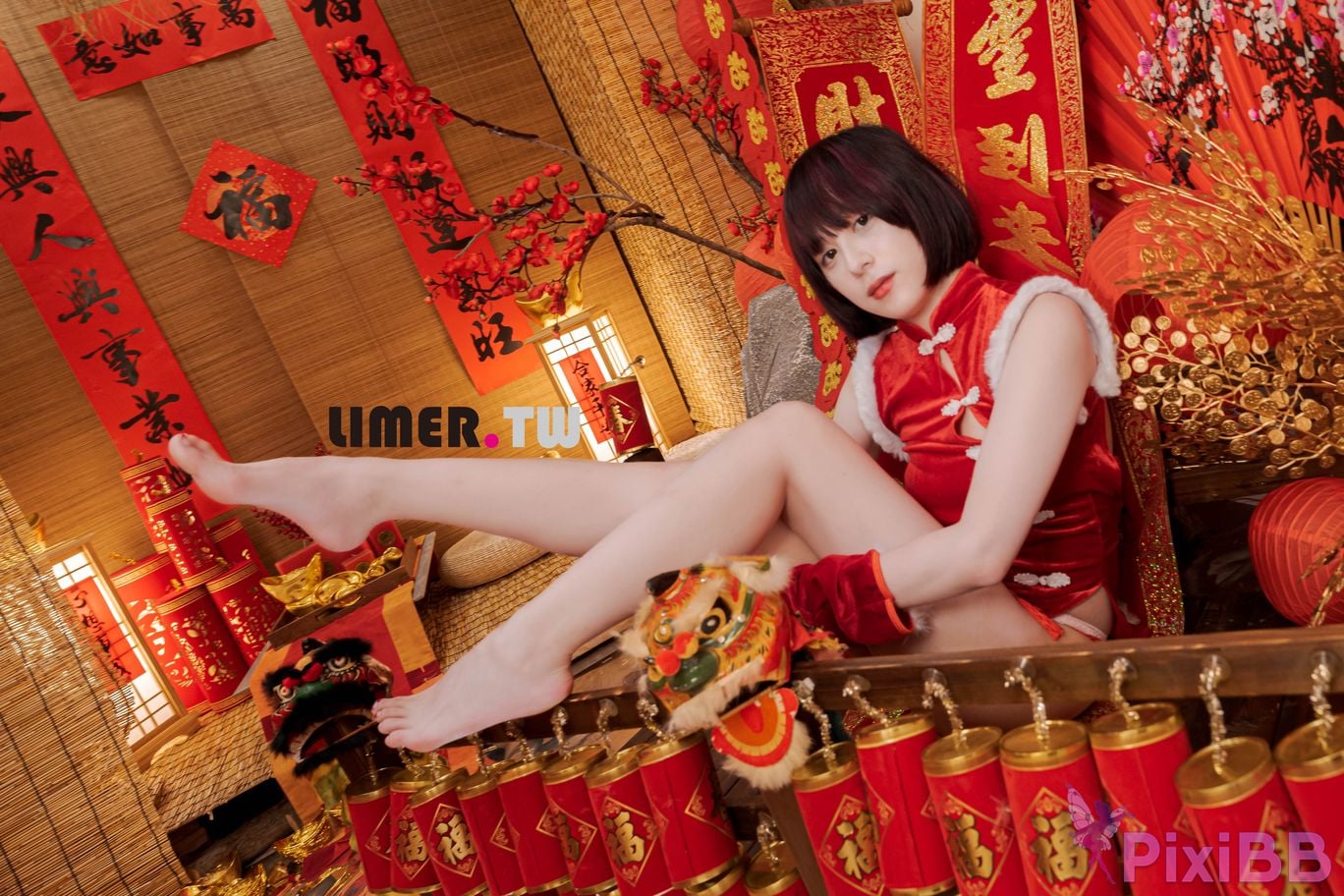 Limerence Original No.094 Yua New Year Special Bare Feet Happy PixiBB.COM 101