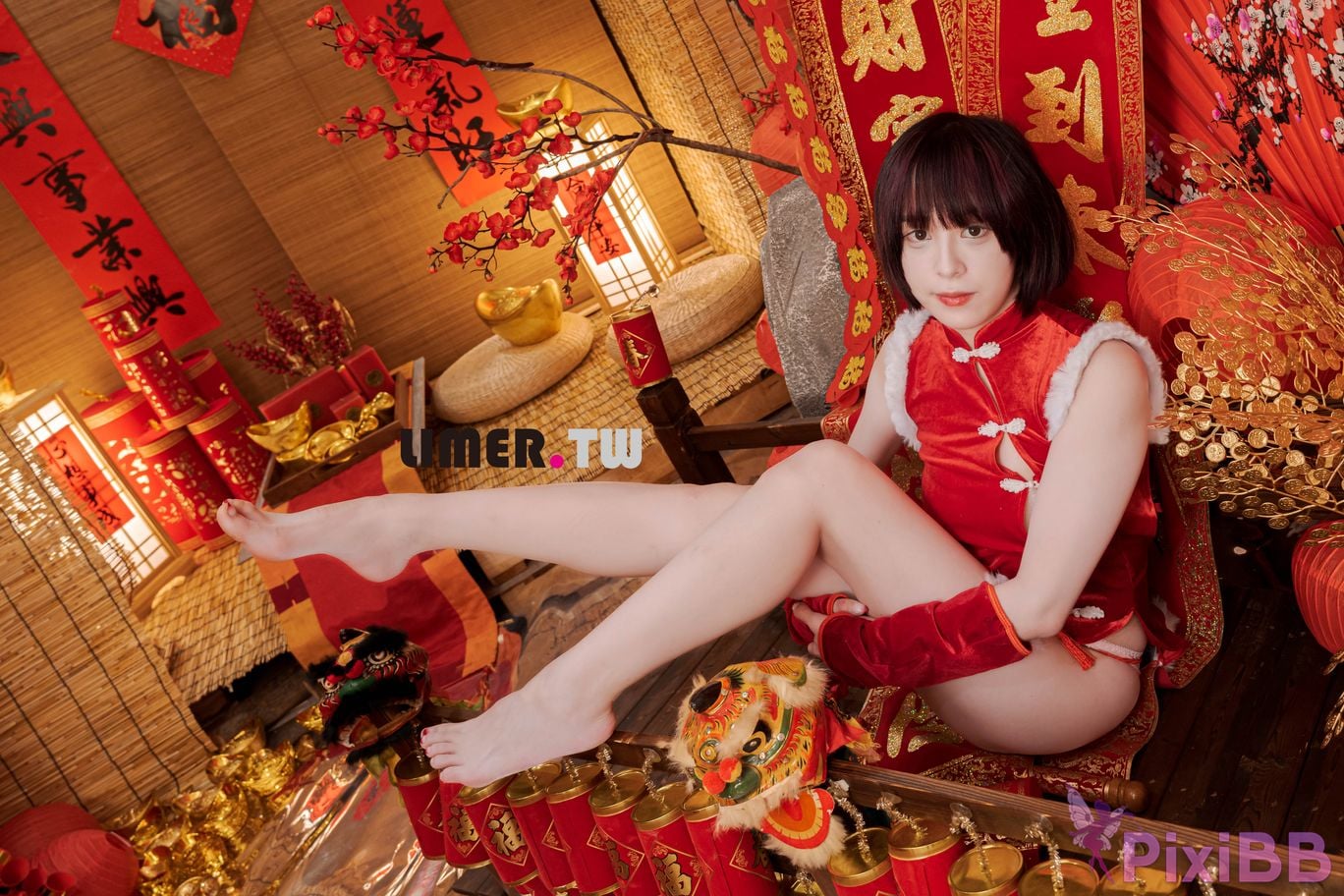 Limerence Original No.094 Yua New Year Special Bare Feet Happy PixiBB.COM 103