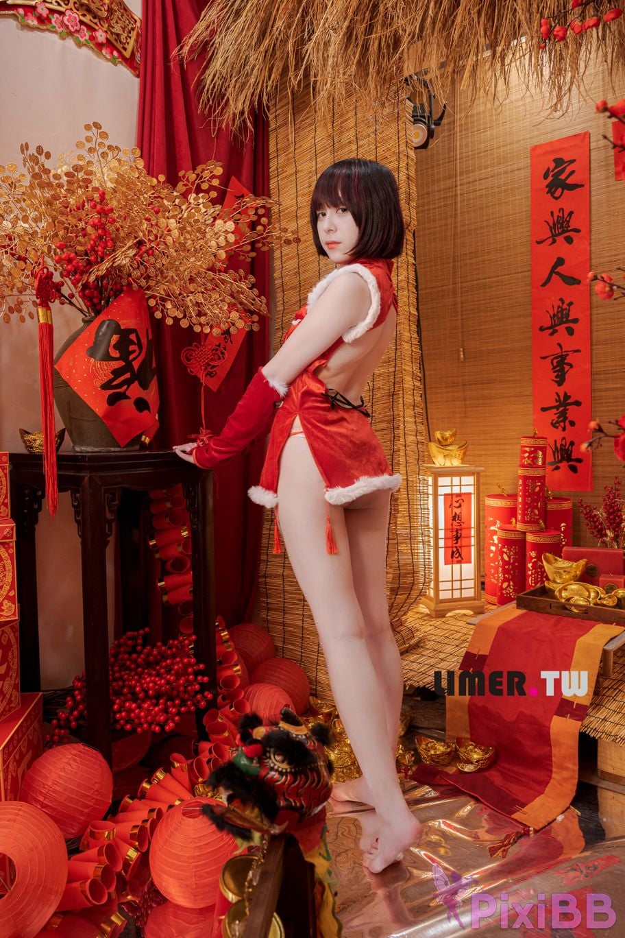 Limerence Original No.094 Yua New Year Special Bare Feet Happy PixiBB.COM 119