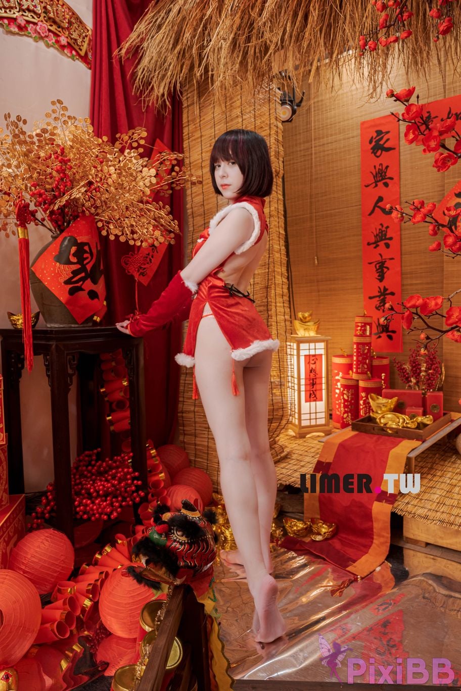 Limerence Original No.094 Yua New Year Special Bare Feet Happy PixiBB.COM 120