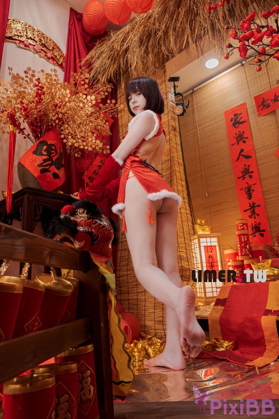 Limerence Original No.094 Yua New Year Special Bare Feet Happy PixiBB.COM 122