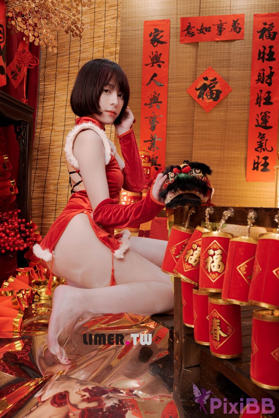 Limerence Original No.094 Yua New Year Special Bare Feet Happy PixiBB.COM 152