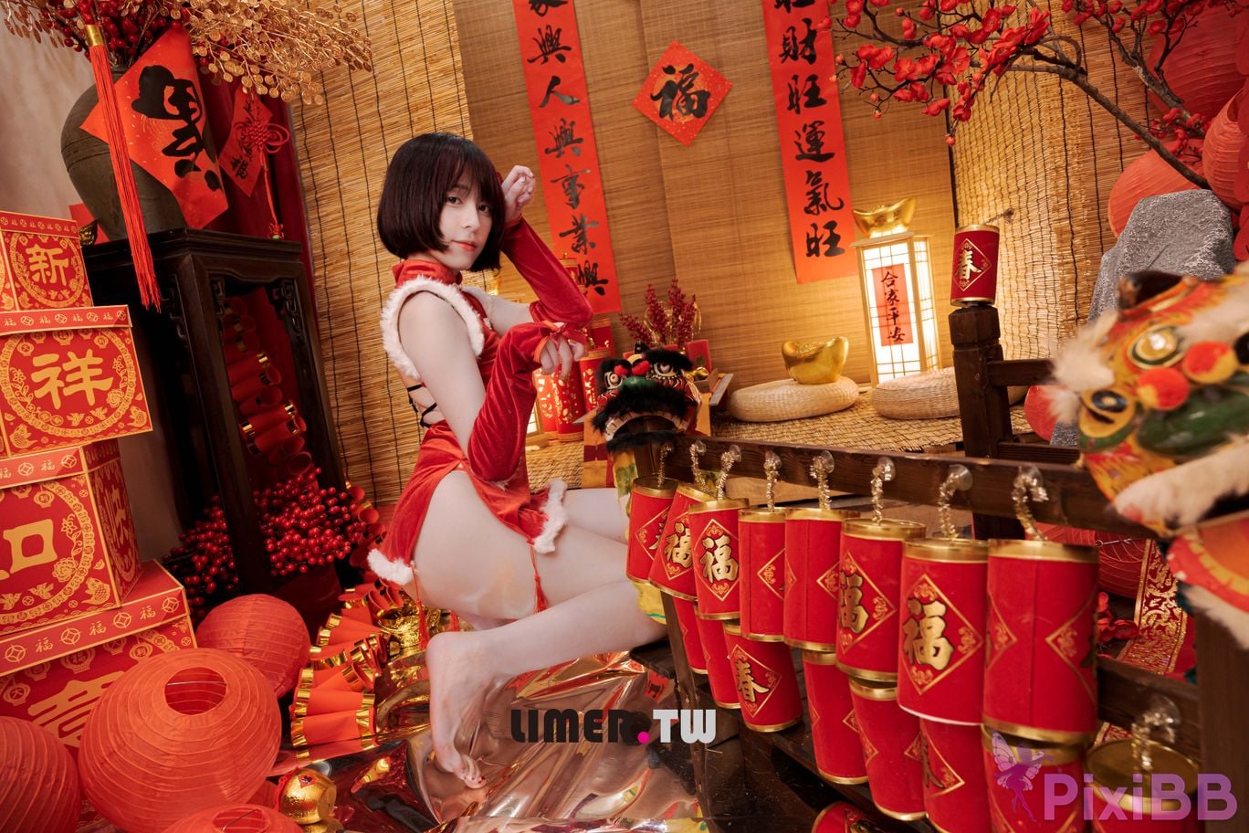 Limerence Original No.094 Yua New Year Special Bare Feet Happy PixiBB.COM 153