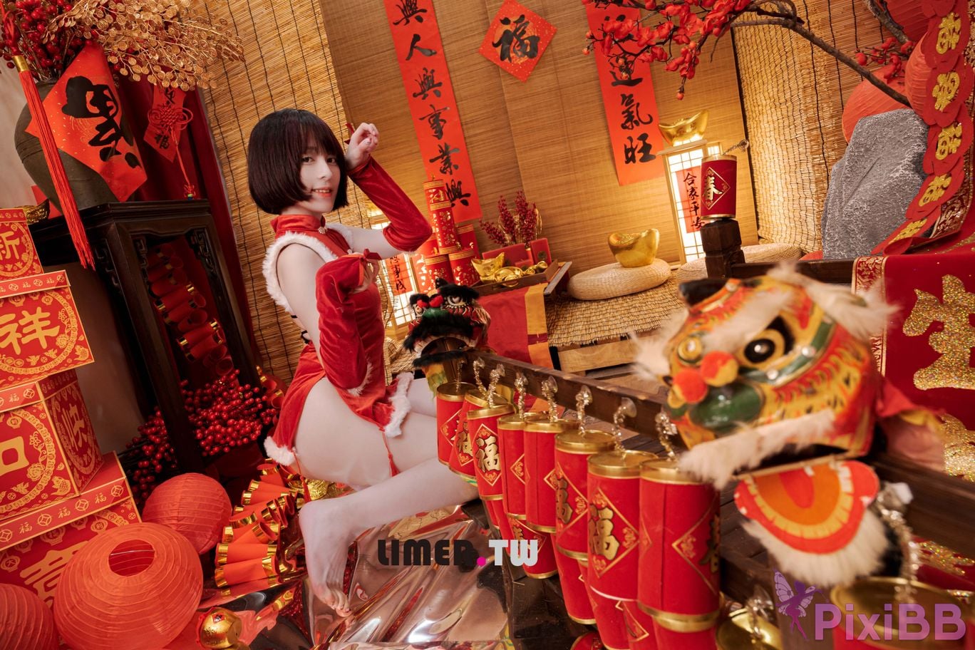 Limerence Original No.094 Yua New Year Special Bare Feet Happy PixiBB.COM 154