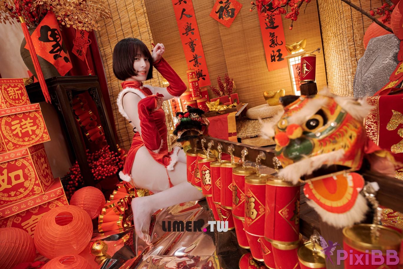 Limerence Original No.094 Yua New Year Special Bare Feet Happy PixiBB.COM 155