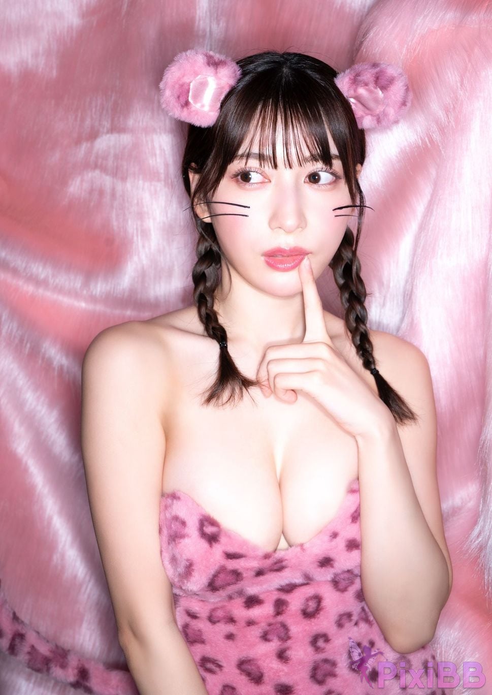 Japanese Idol Risa Yukihira Koppinli Digital only YJ PHOTO BOOK Photobook PINK PixiBB.COM 006