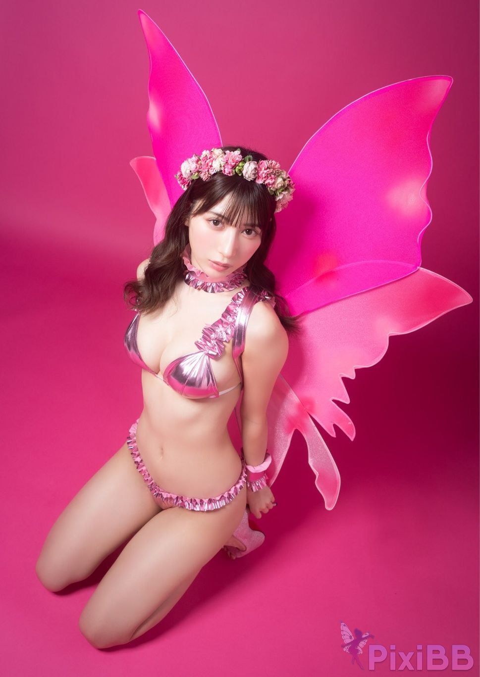 Japanese Idol Risa Yukihira Koppinli Digital only YJ PHOTO BOOK Photobook PINK PixiBB.COM 012