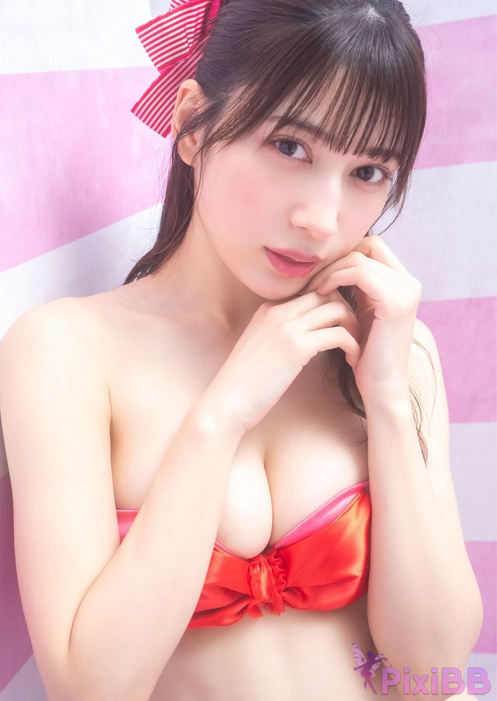 Japanese Idol Risa Yukihira Koppinli Digital only YJ PHOTO BOOK Photobook PINK PixiBB.COM 017