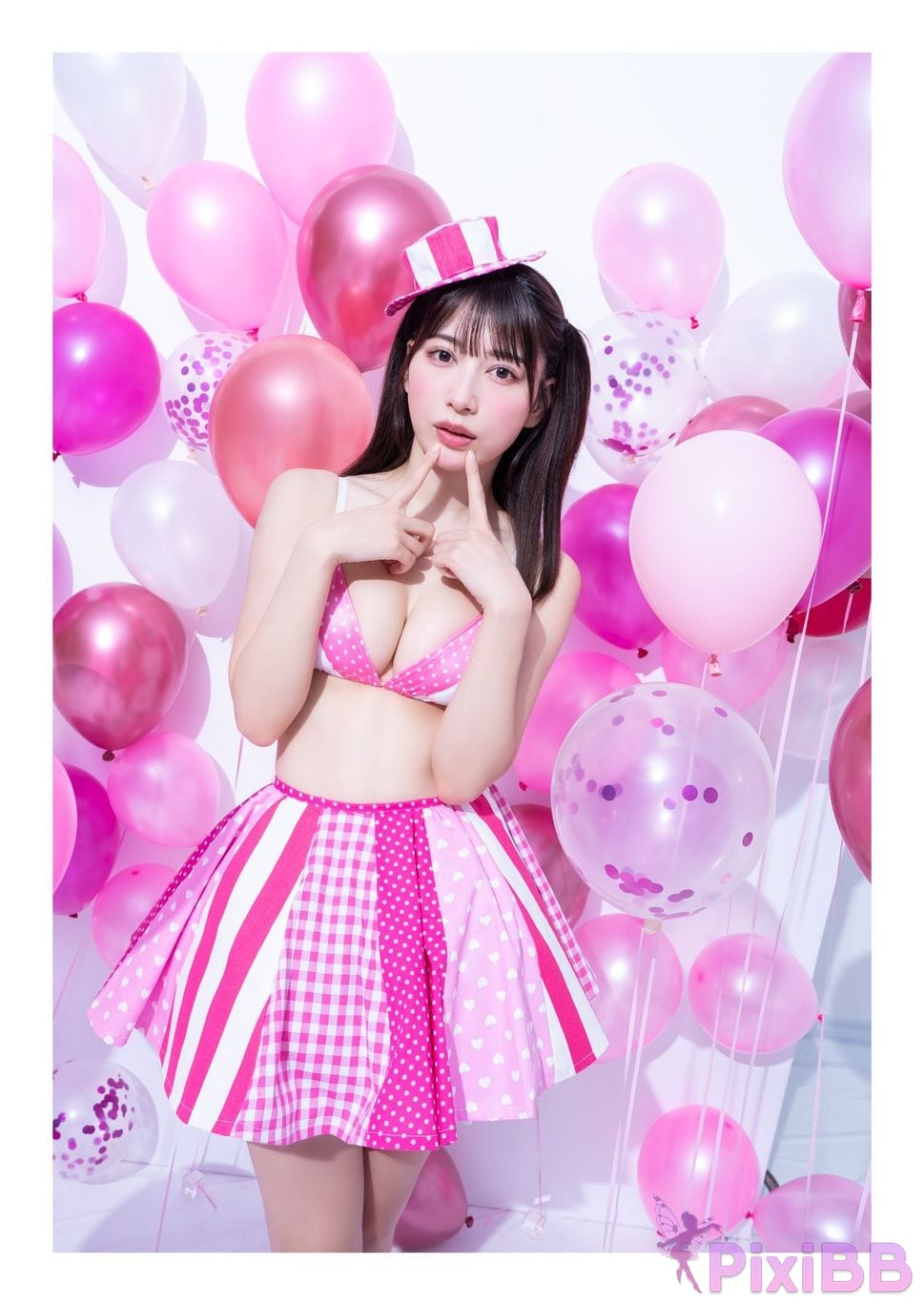 Japanese Idol Risa Yukihira Koppinli Digital only YJ PHOTO BOOK Photobook PINK PixiBB.COM 018