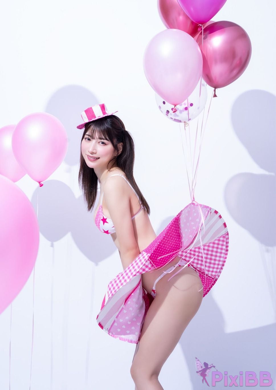 Japanese Idol Risa Yukihira Koppinli Digital only YJ PHOTO BOOK Photobook PINK PixiBB.COM 019