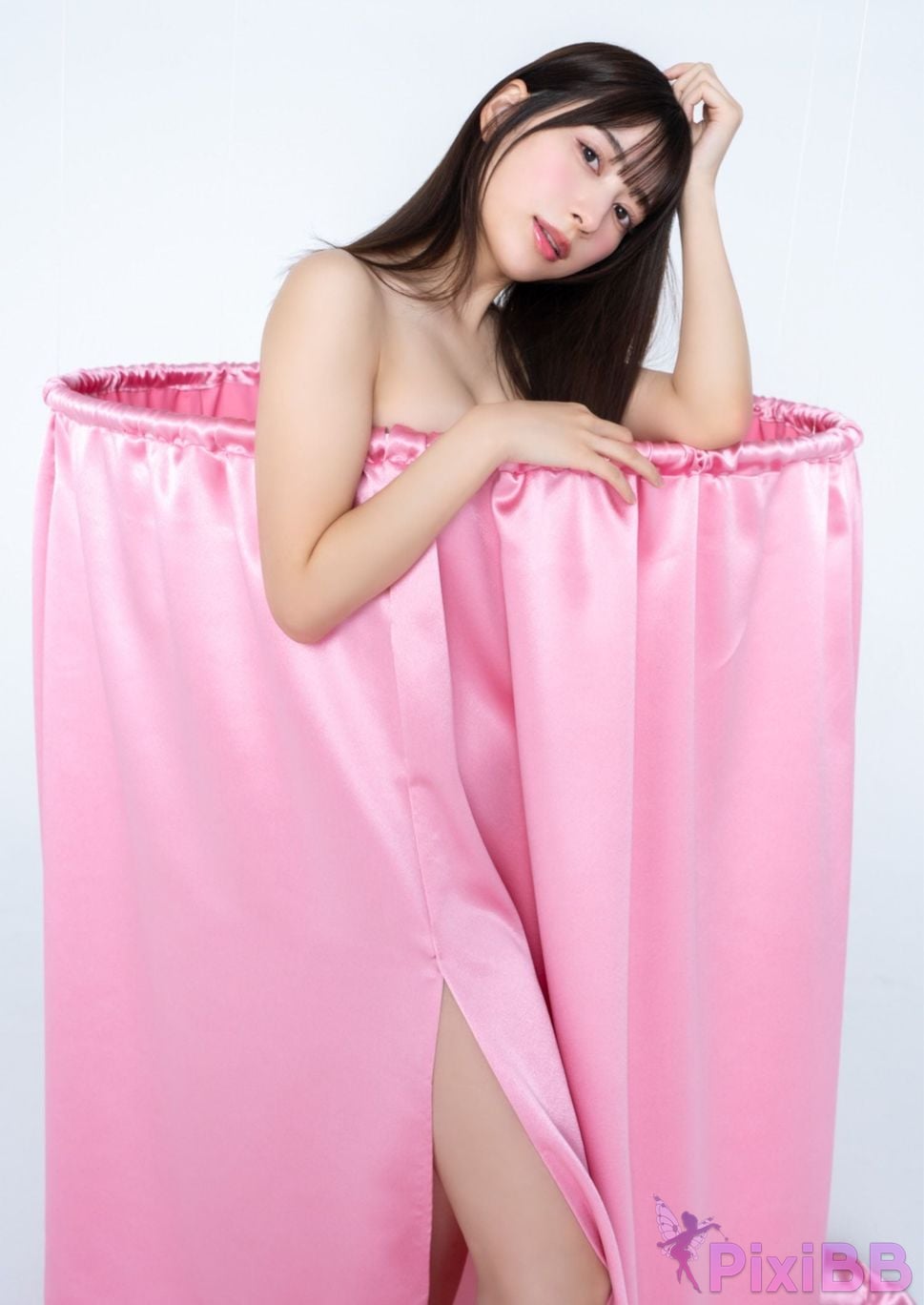 Japanese Idol Risa Yukihira Koppinli Digital only YJ PHOTO BOOK Photobook PINK PixiBB.COM 031