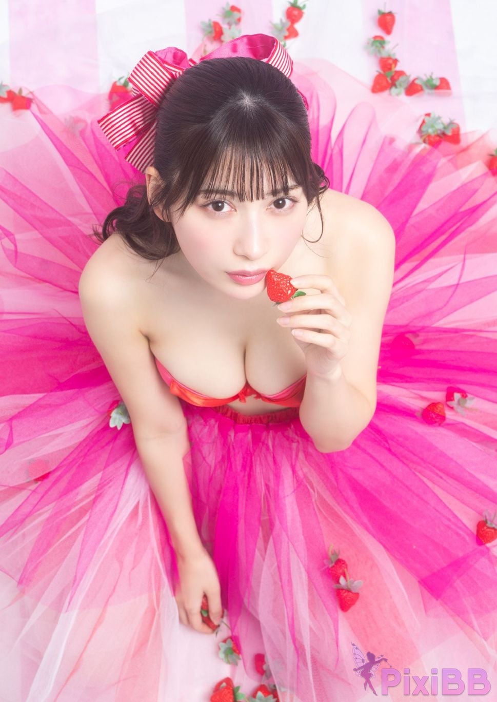 Japanese Idol Risa Yukihira Koppinli Digital only YJ PHOTO BOOK Photobook PINK PixiBB.COM 040