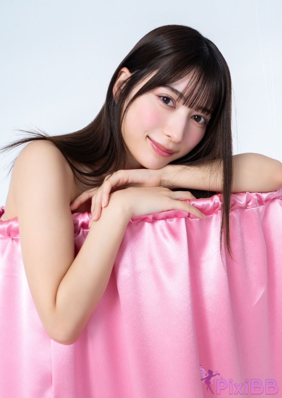 Japanese Idol Risa Yukihira Koppinli Digital only YJ PHOTO BOOK Photobook PINK PixiBB.COM 048